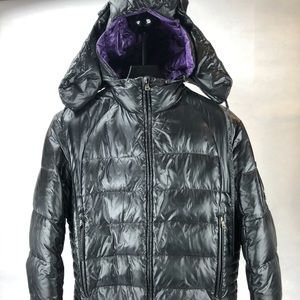 Hugo Boss real down puffer jacket removable hood